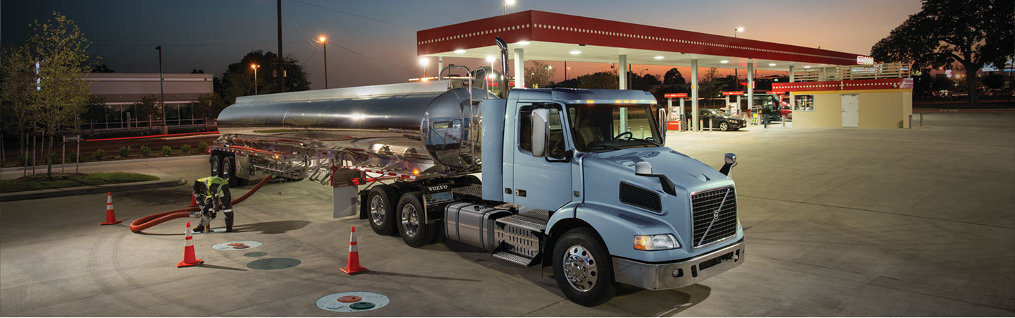 volvo getting gas